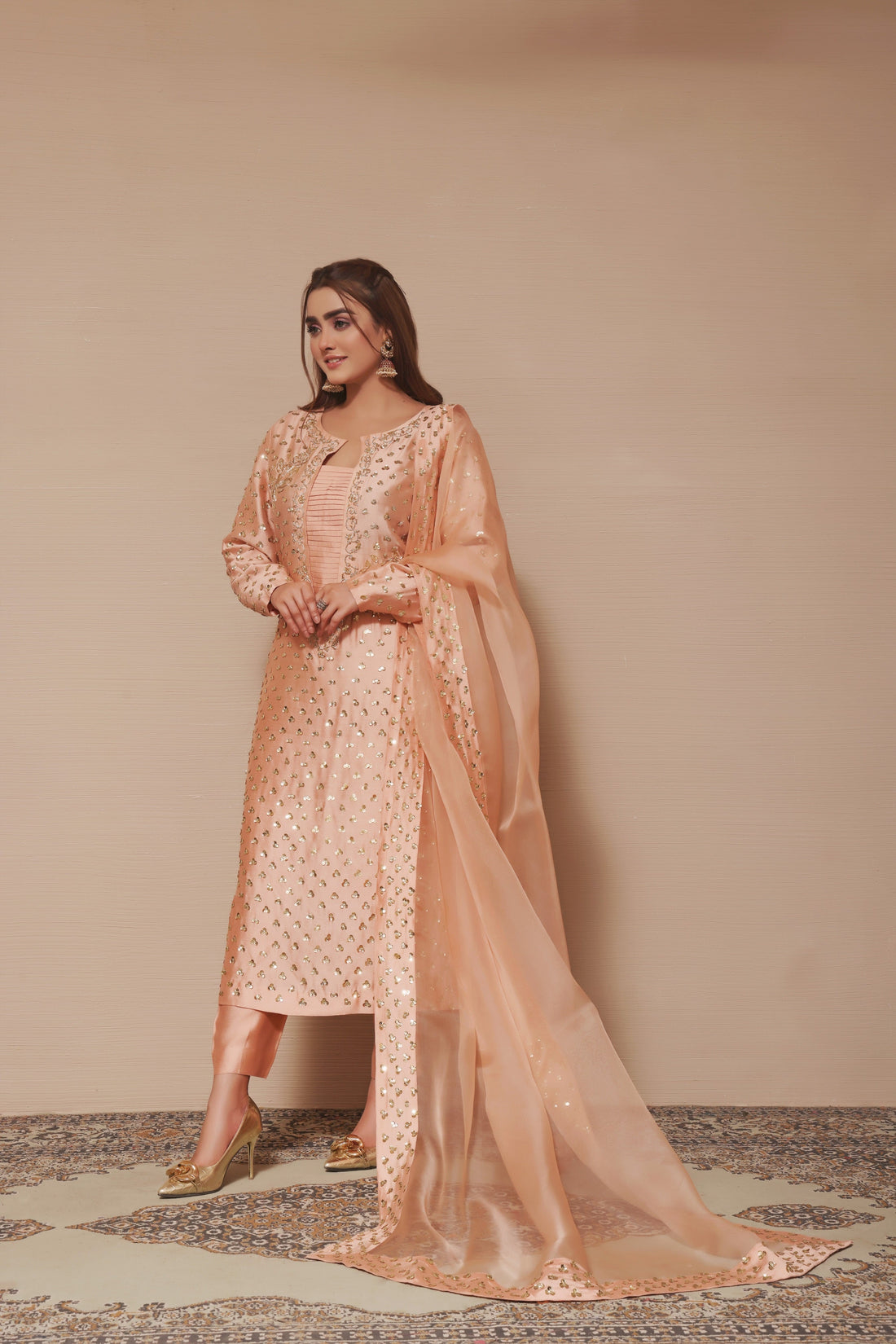Mona Imran | Melange Formals | DE LUXE - 02 by Mona Imran - Designer Dress - Type: Ladies Clothes - Available at Libayah - 100% Original