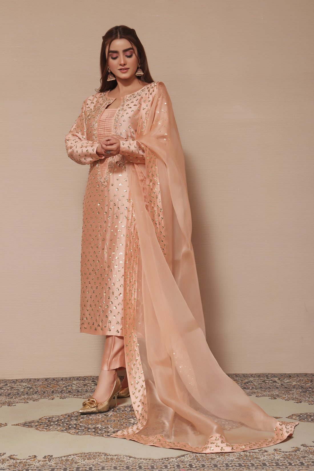 Mona Imran | Melange Formals | DE LUXE - 02 by Mona Imran - Designer Dress - Type: Ladies Clothes - Available at Libayah - 100% Original