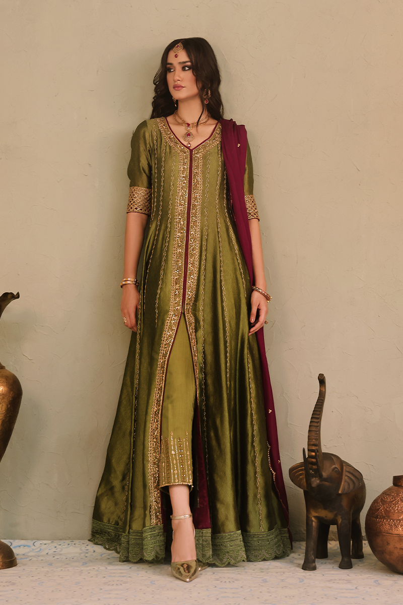 Mona Imran | Dilzaib Formals | Heer by Mona Imran - Designer Dress - Type: Ladies Clothes - Available at Libayah - 100% Original
