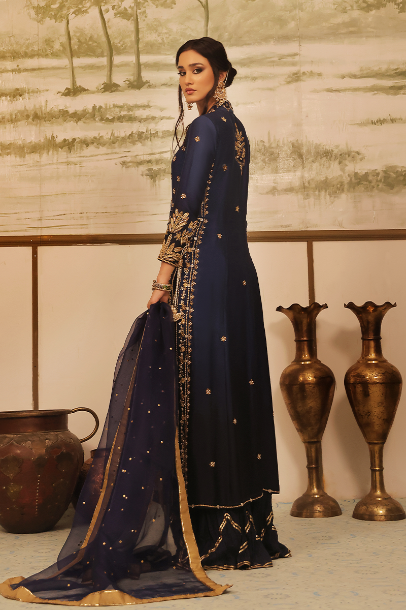 Mona Imran | Dilzaib Formals | Neelam by Mona Imran - Designer Dress - Type: Ladies Clothes - Available at Libayah - 100% Original