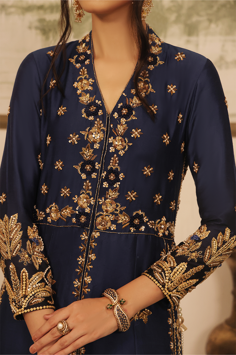 Mona Imran | Dilzaib Formals | Neelam by Mona Imran - Designer Dress - Type: Ladies Clothes - Available at Libayah - 100% Original