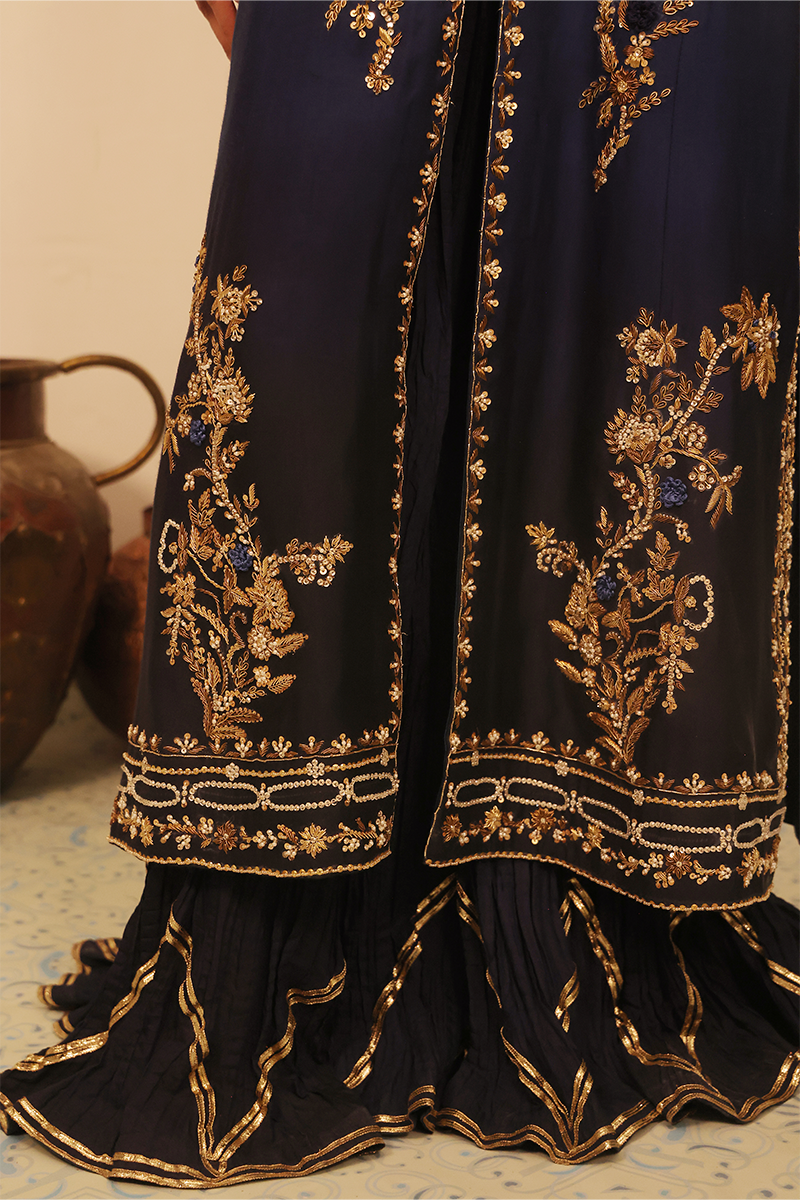 Mona Imran | Dilzaib Formals | Neelam by Mona Imran - Designer Dress - Type: Ladies Clothes - Available at Libayah - 100% Original