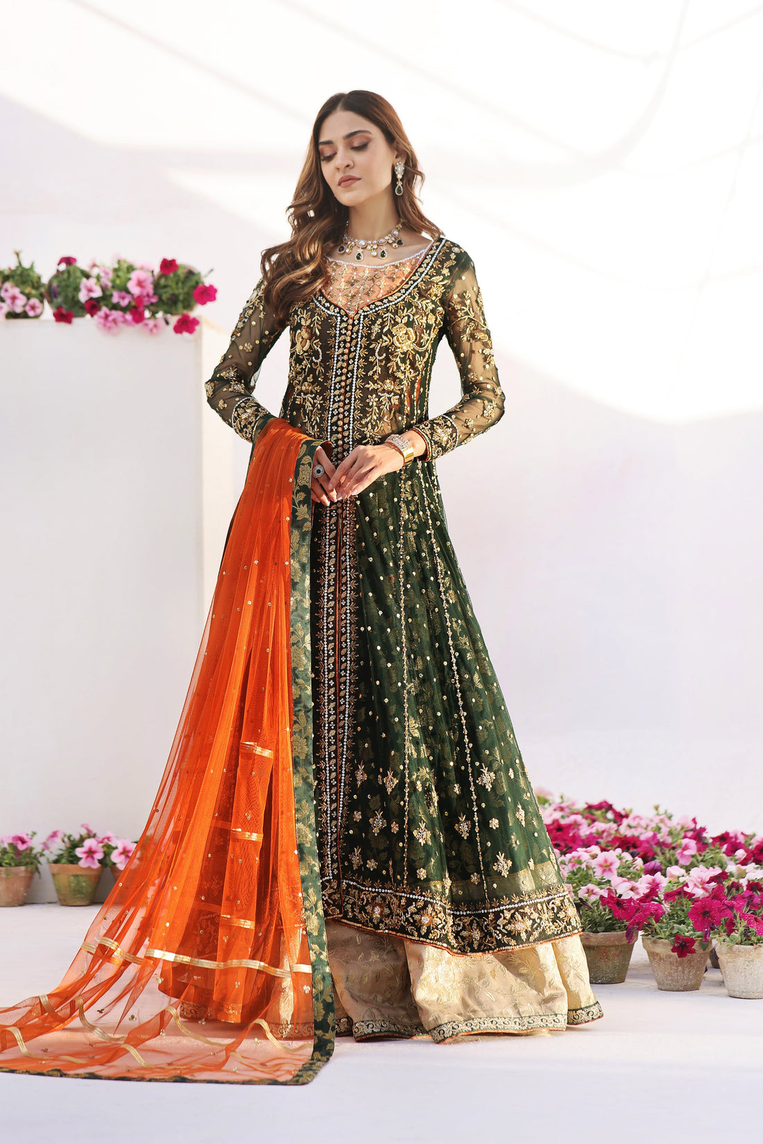 Mona Imran | Inara Wedding Formals | PARISTAN by Mona Imran - Designer Dress - Type: Ladies Clothes - Available at Libayah - 100% Original