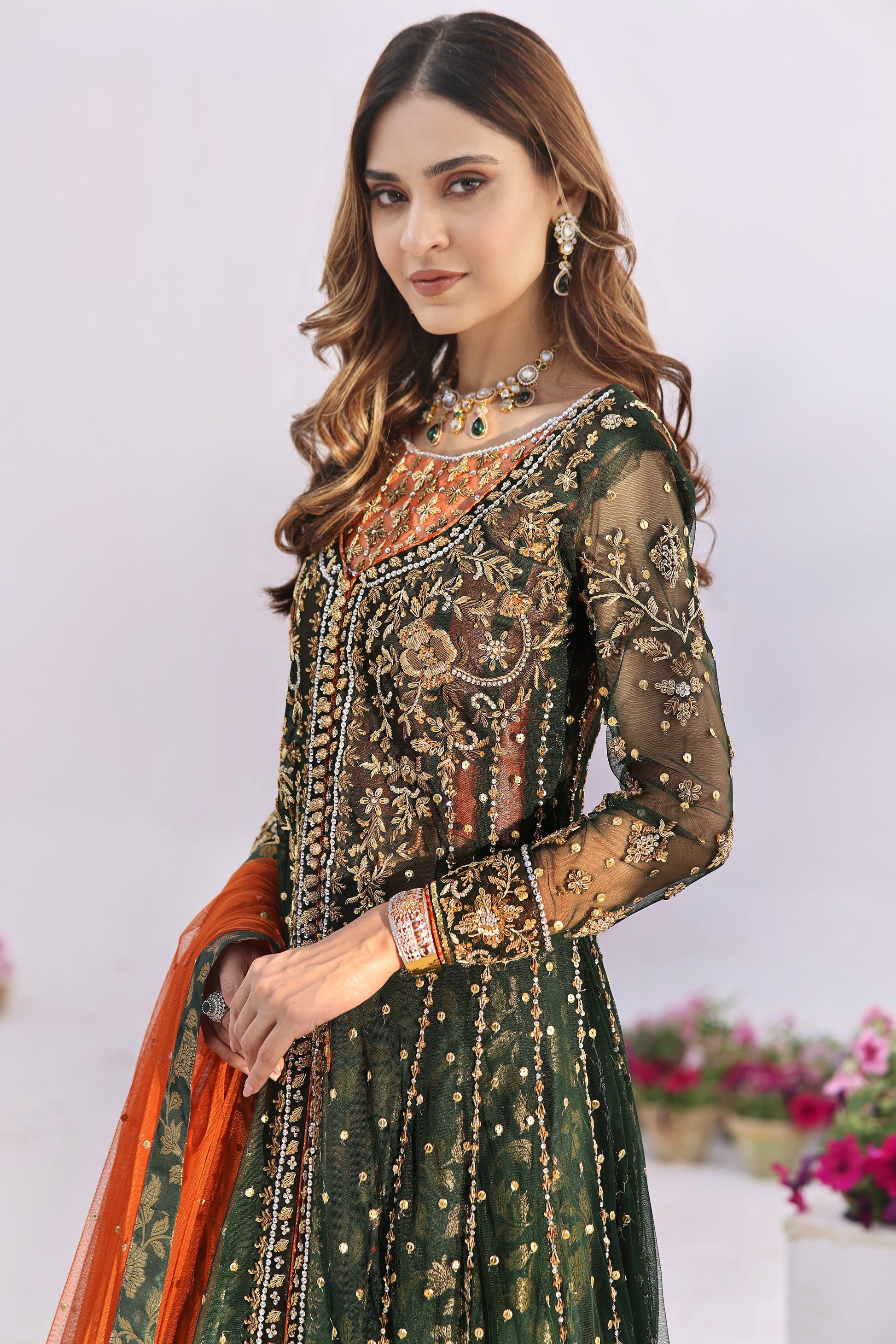 Mona Imran | Inara Wedding Formals | PARISTAN by Mona Imran - Designer Dress - Type: Ladies Clothes - Available at Libayah - 100% Original