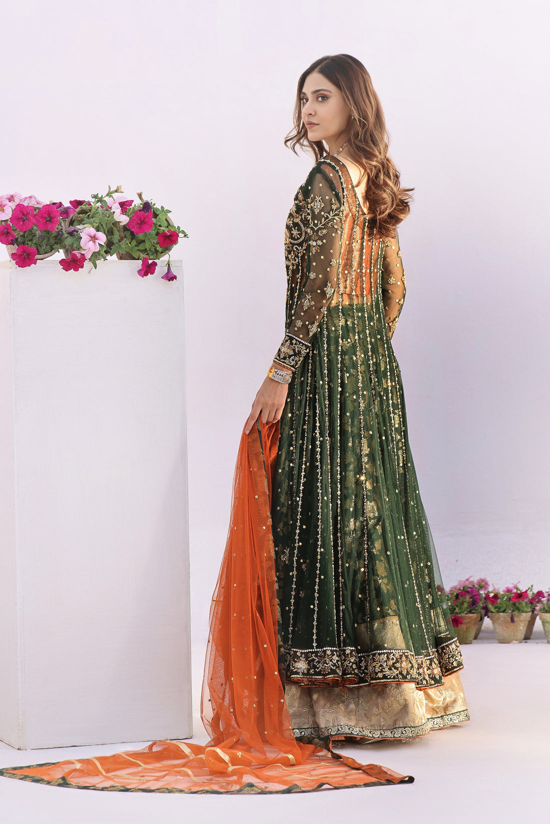 Mona Imran | Inara Wedding Formals | PARISTAN by Mona Imran - Designer Dress - Type: Ladies Clothes - Available at Libayah - 100% Original