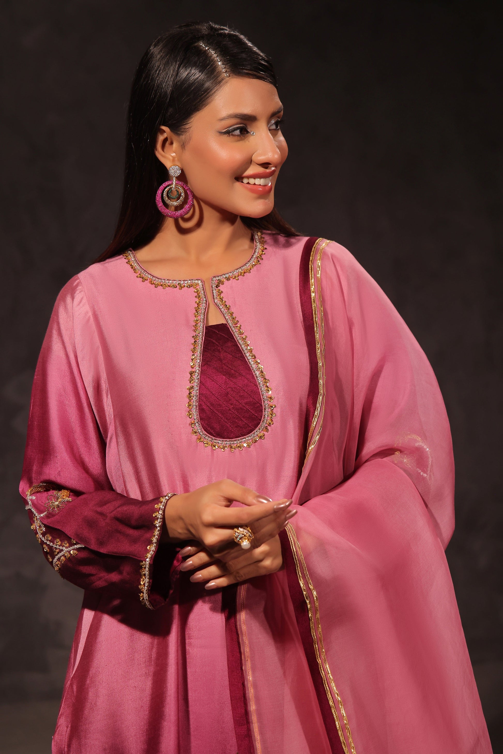 Mona Imran | Ezel Eid 25 |Maahru by Mona Imran - Designer Dress - Type: Ladies Clothes - Available at Libayah - 100% Original