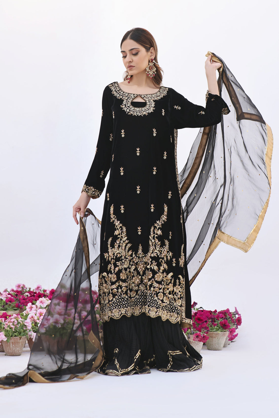 Mona Imran | Inara Wedding Formals | KOH-E-KALAAN by Mona Imran - Designer Dress - Type: Ladies Clothes - Available at Libayah - 100% Original