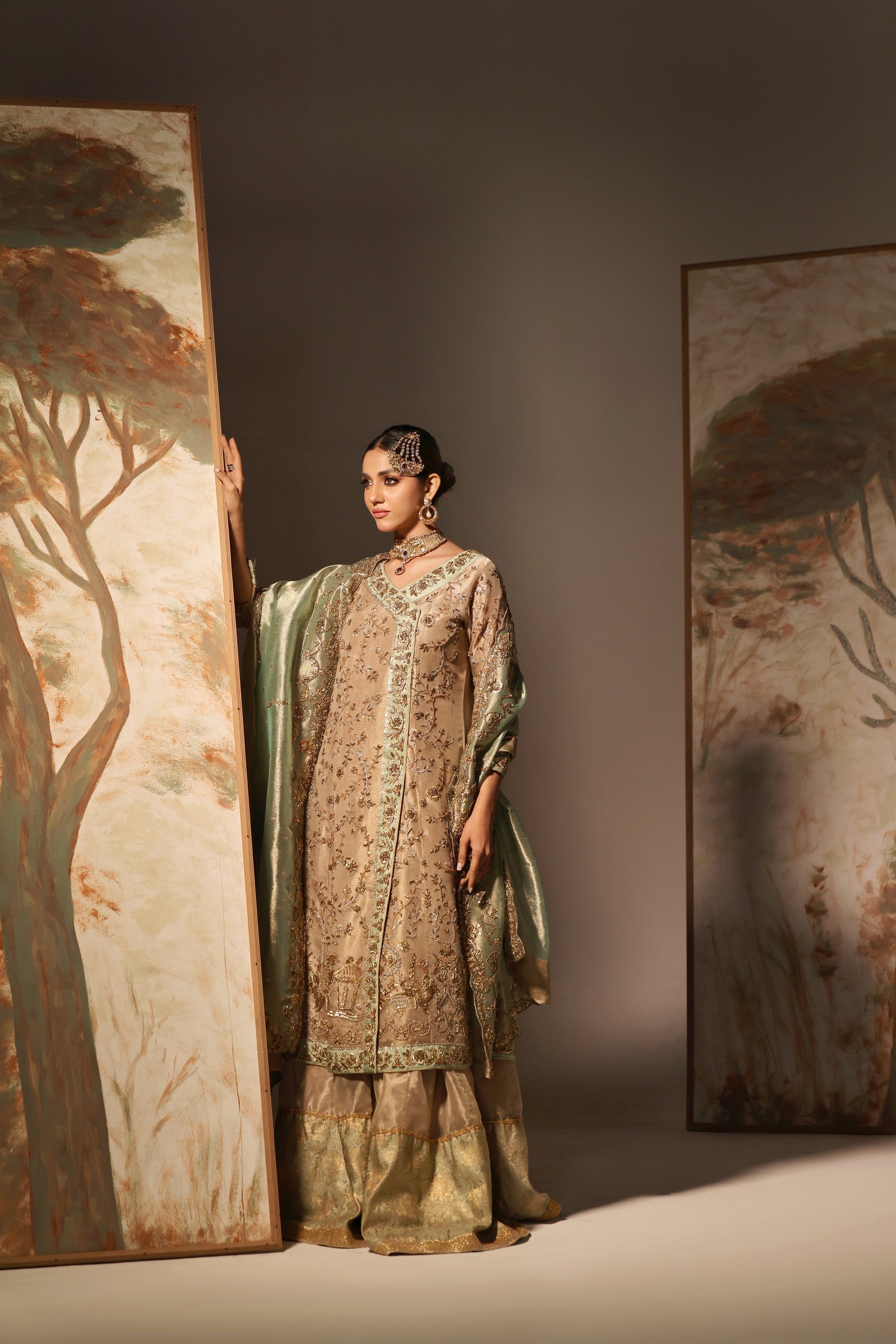 Mona Imran | Amaya Wedding Formals | ELYSSA by Mona Imran - Designer Dress - Type: Ladies Clothes - Available at Libayah - 100% Original