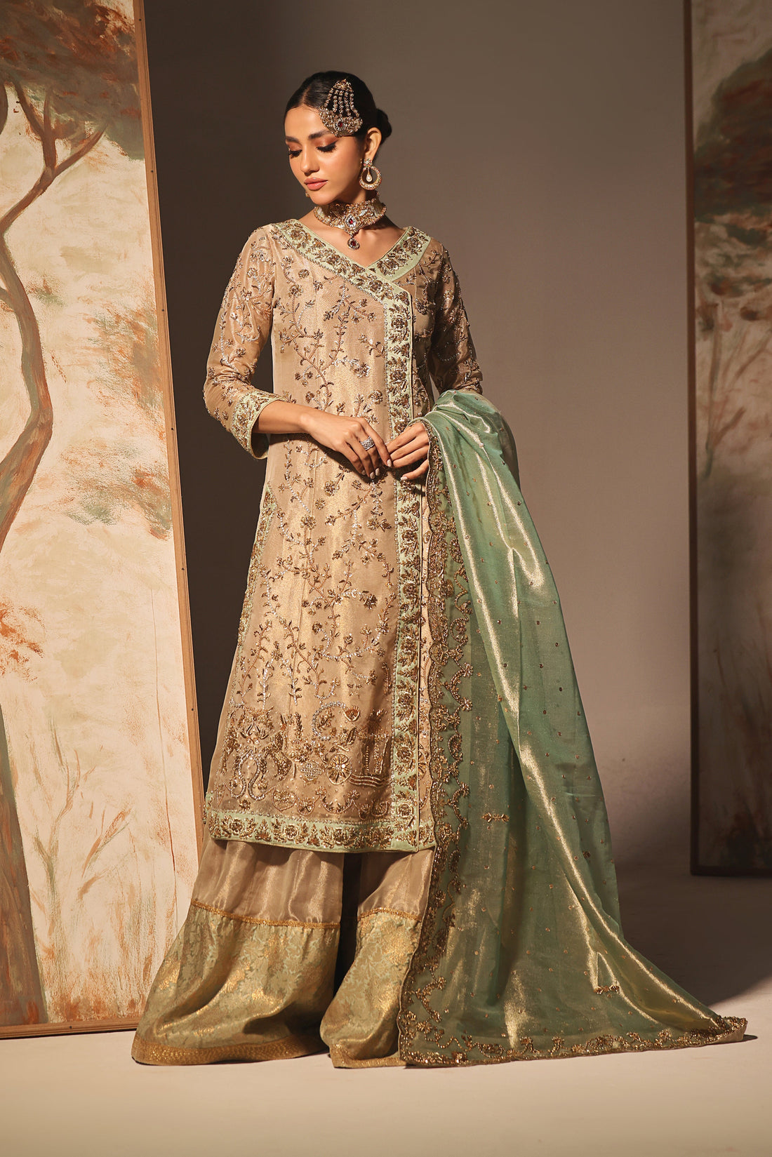 Mona Imran | Amaya Wedding Formals | ELYSSA by Mona Imran - Designer Dress - Type: Ladies Clothes - Available at Libayah - 100% Original
