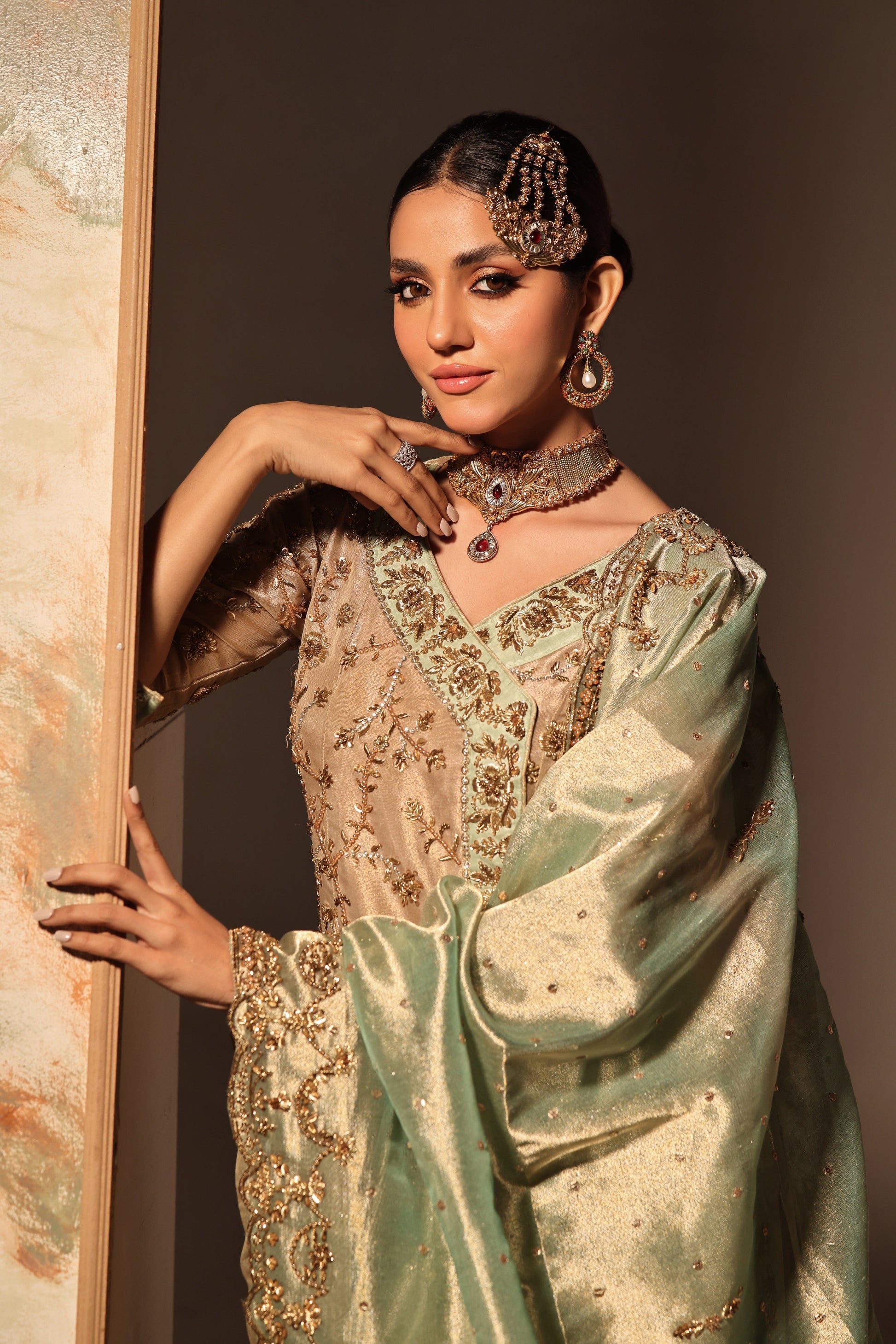 Mona Imran | Amaya Wedding Formals | ELYSSA by Mona Imran - Designer Dress - Type: Ladies Clothes - Available at Libayah - 100% Original