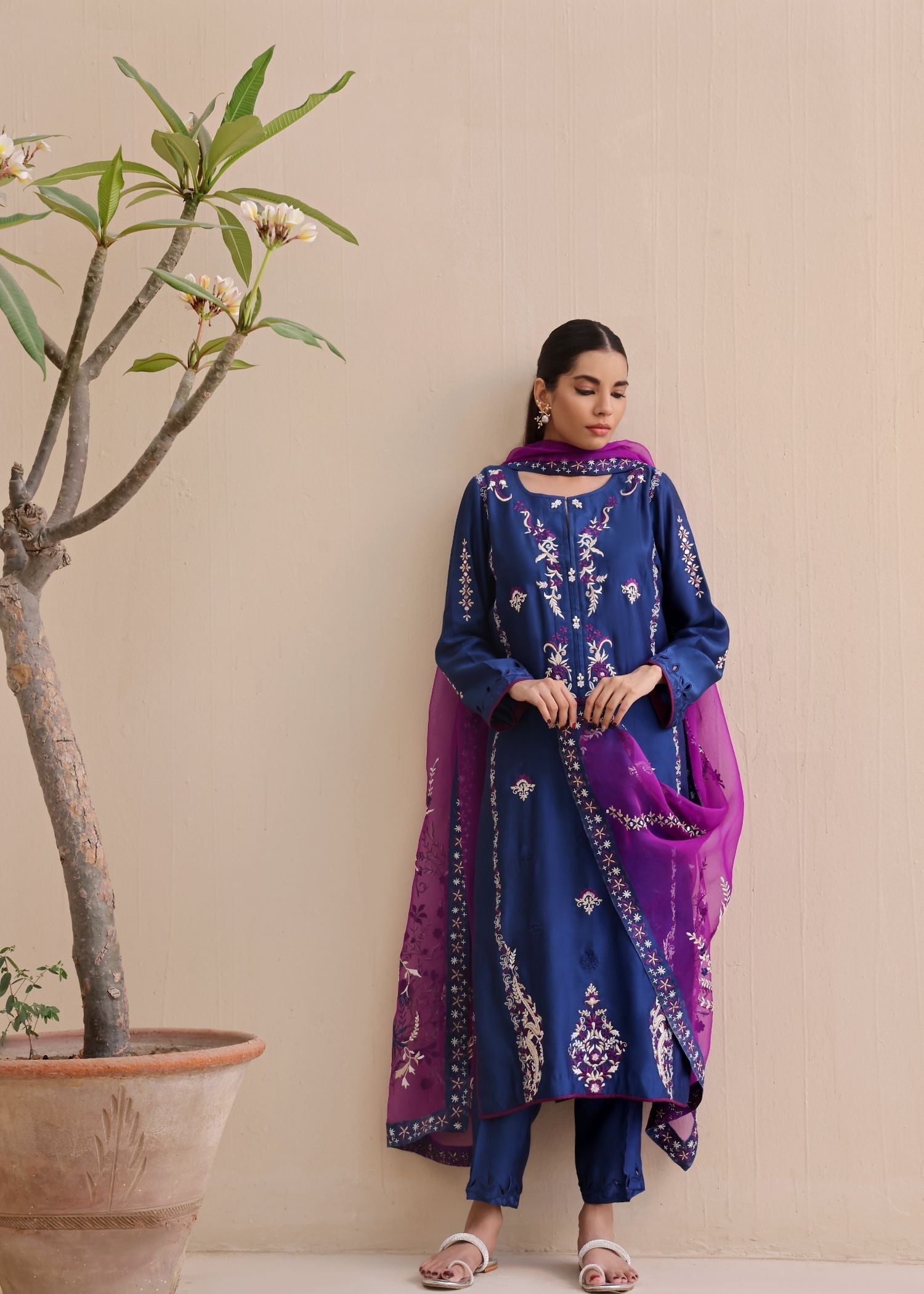 Mona Imran | Saiba Wedding Formal | HUSNA by Mona Imran - Designer Dress - Type: Ladies Clothes - Available at Libayah - 100% Original