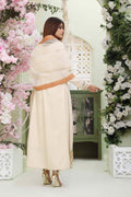 Wahajmkhan | Sitara Formals | IVORY COTTON OUTFIT by Wahaj M.Khan - Designer Dress - Type: Ladies Clothes - Available at Libayah - 100% Original