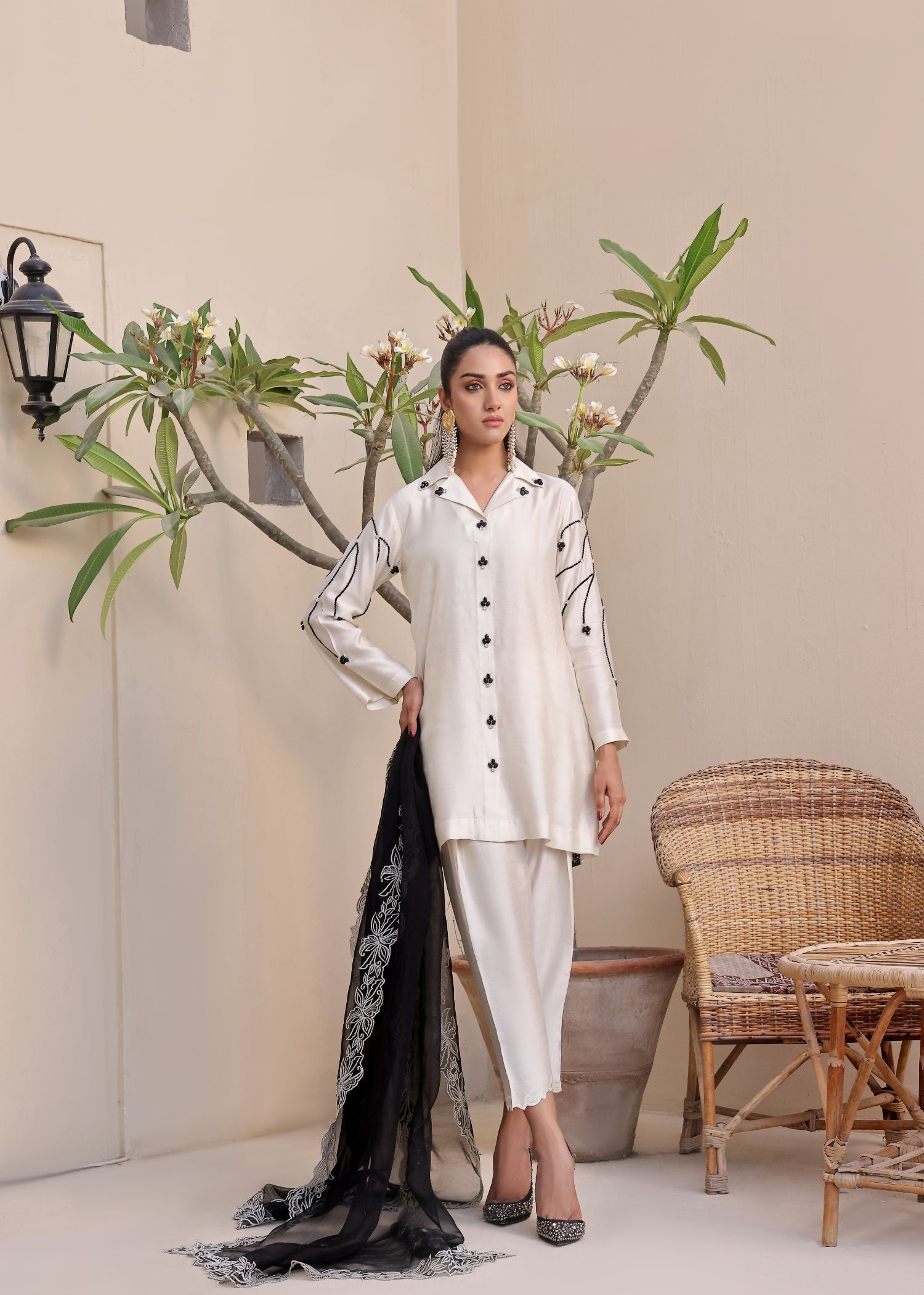 Mona Imran | Saiba Wedding Formal | NOOR by Mona Imran - Designer Dress - Type: Ladies Clothes - Available at Libayah - 100% Original