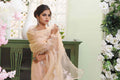 Wahajmkhan | Sitara Formals | NUDE PEACH ORGANZA OUTFIT by Wahaj M.Khan - Designer Dress - Type: Ladies Clothes - Available at Libayah - 100% Original