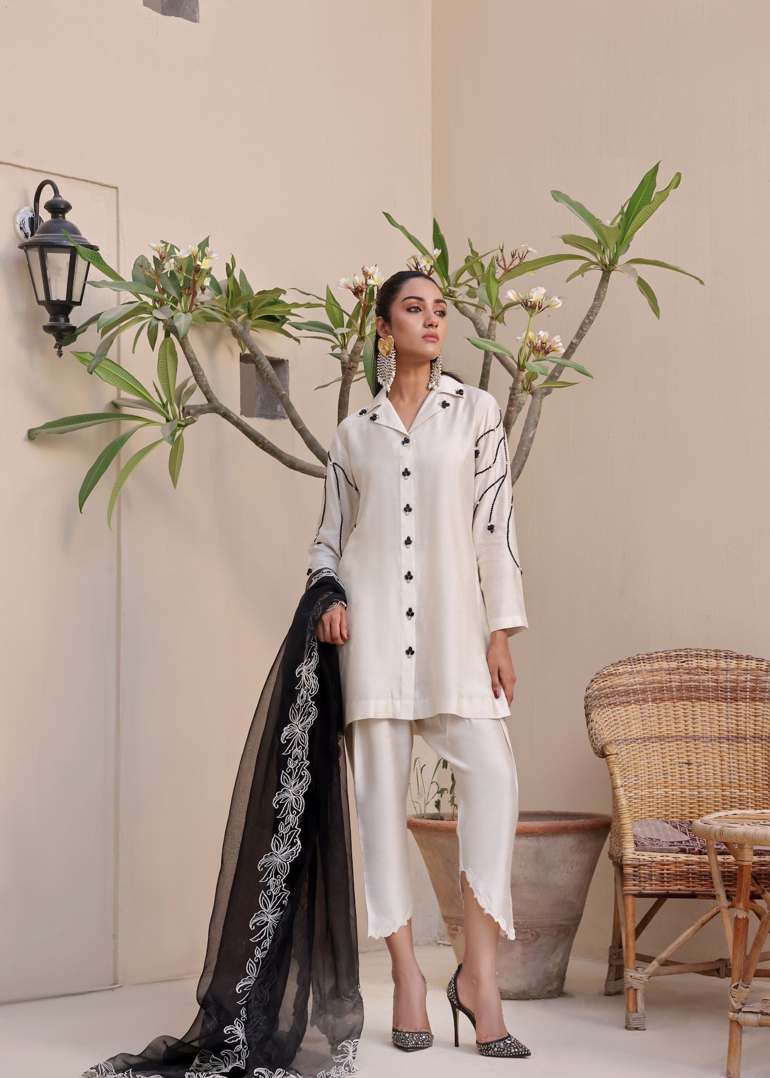 Mona Imran | Saiba Wedding Formal | NOOR by Mona Imran - Designer Dress - Type: Ladies Clothes - Available at Libayah - 100% Original