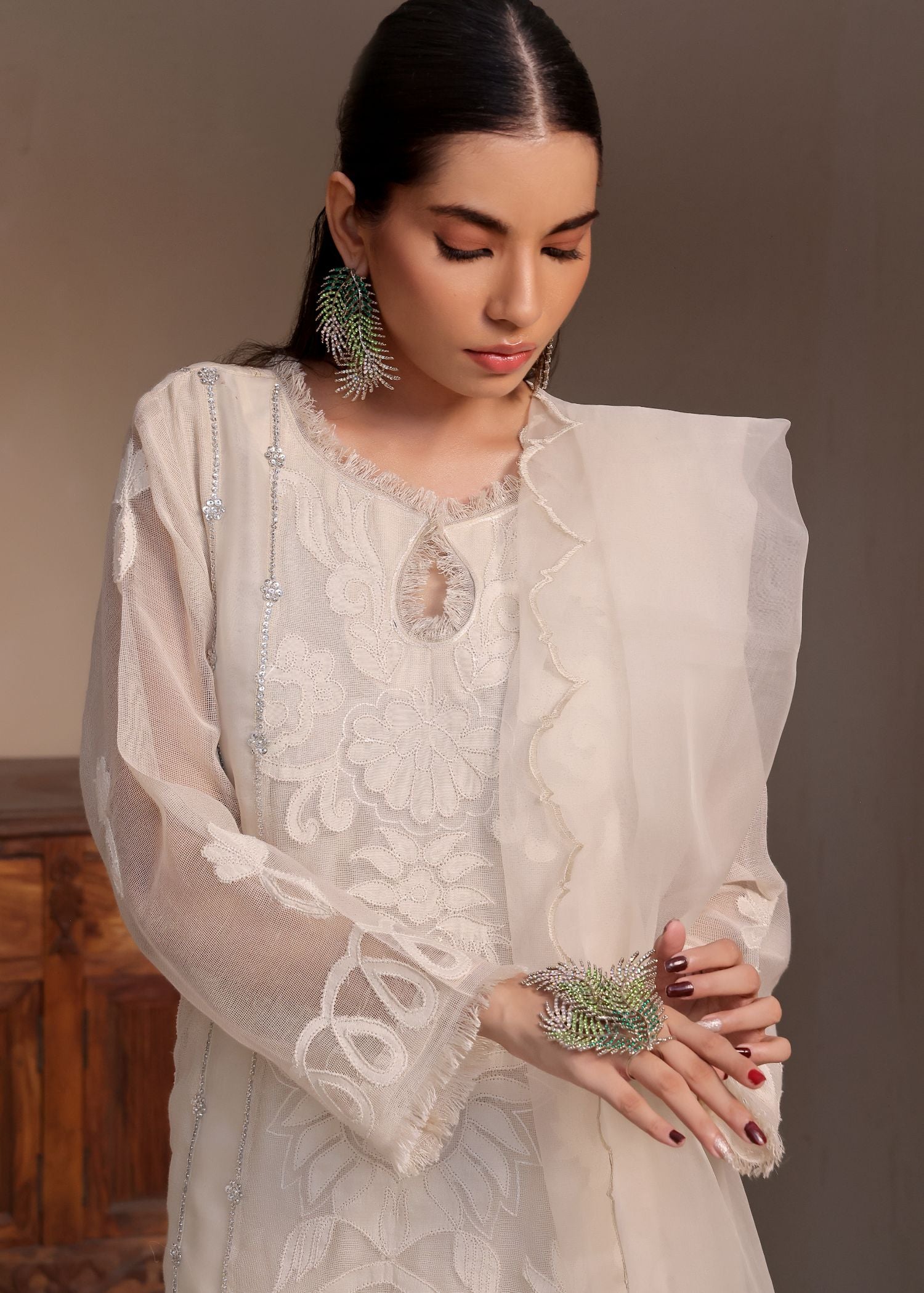 Mona Imran | Saiba Wedding Formal | SEHAR by Mona Imran - Designer Dress - Type: Ladies Clothes - Available at Libayah - 100% Original