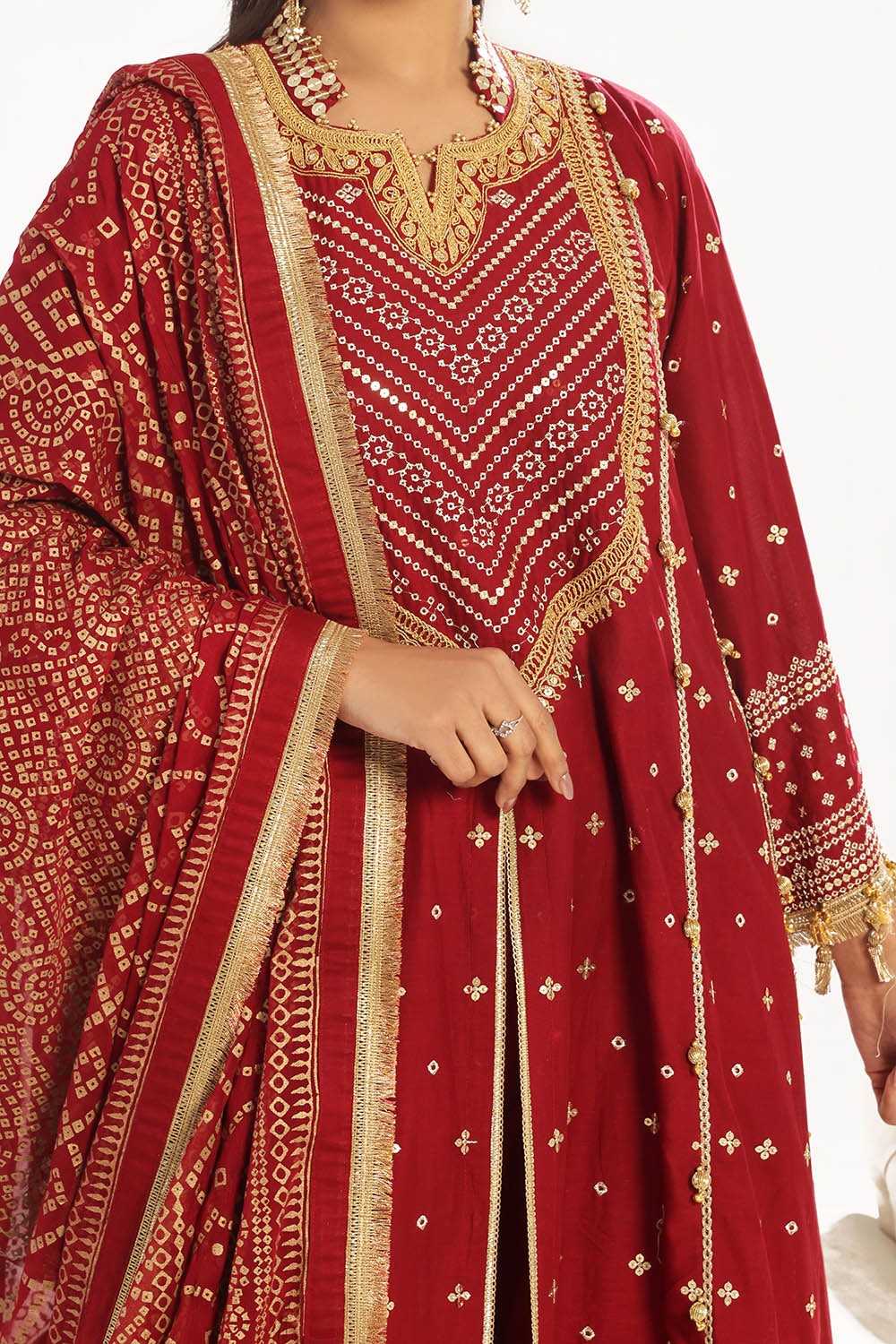 Gul Ahmed | Chunri Lawn 25 | BM-52018 by Gul Ahmed - Designer Dress - Type: Ladies Clothes - Available at Libayah - 100% Original