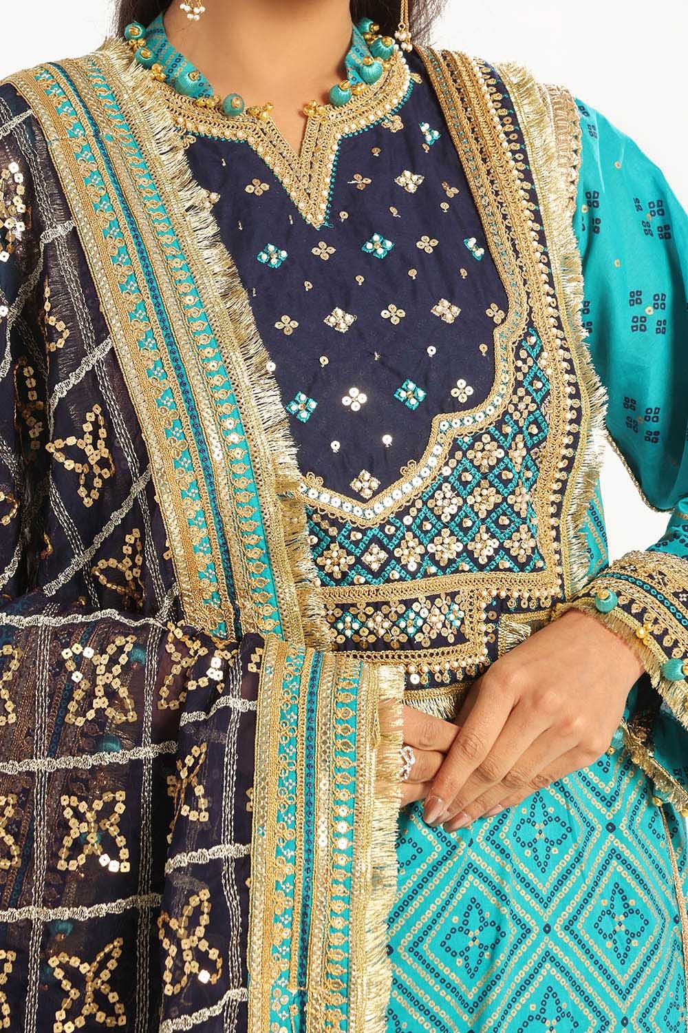 Gul Ahmed | Chunri Lawn 25 | BM-52021 by Gul Ahmed - Designer Dress - Type: Ladies Clothes - Available at Libayah - 100% Original
