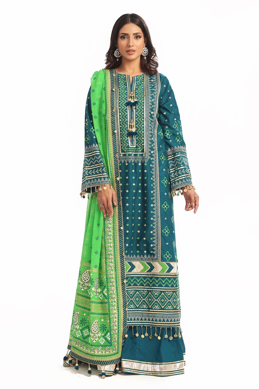 Gul Ahmed | Chunri Lawn 25 | BM-52025 by Gul Ahmed - Designer Dress - Type: Ladies Clothes - Available at Libayah - 100% Original