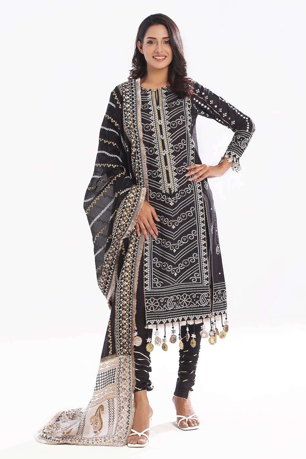 Gul Ahmed | Chunri Lawn 25 | CL-52407 by Gul Ahmed - Designer Dress - Type: Ladies Clothes - Available at Libayah - 100% Original