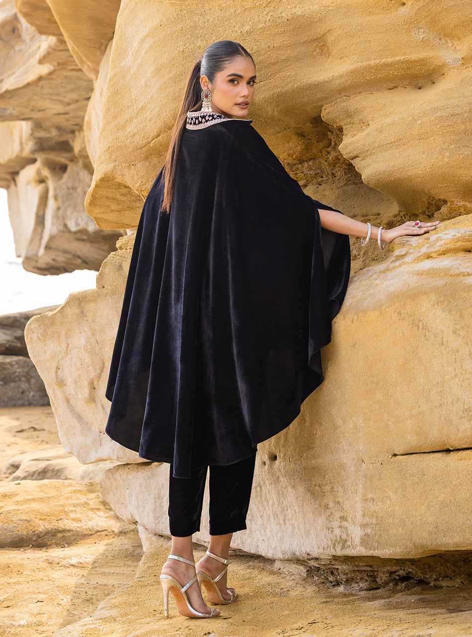 Zainab Chottani | Casual Pret | BLACK PLUM by Zainab Chottani - Designer Dress - Type: Casual - Available at Libayah - 100% Original