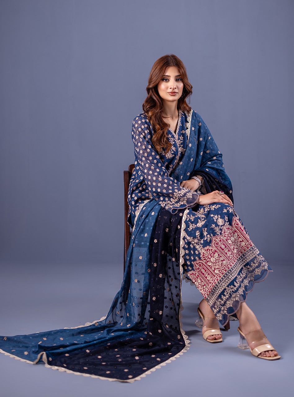 Zainab Chottani | Eid Festive Vol 1 | MAAHRU by Zainab Chottani - Designer Dress - Type: Ladies Clothes - Available at Libayah - 100% Original