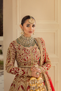 Erum Khan | Iris Bridal Couture 24 | Royal Rose by Erum Khan - Designer Dress - Type: Bridal - Available at Libayah - 100% Original