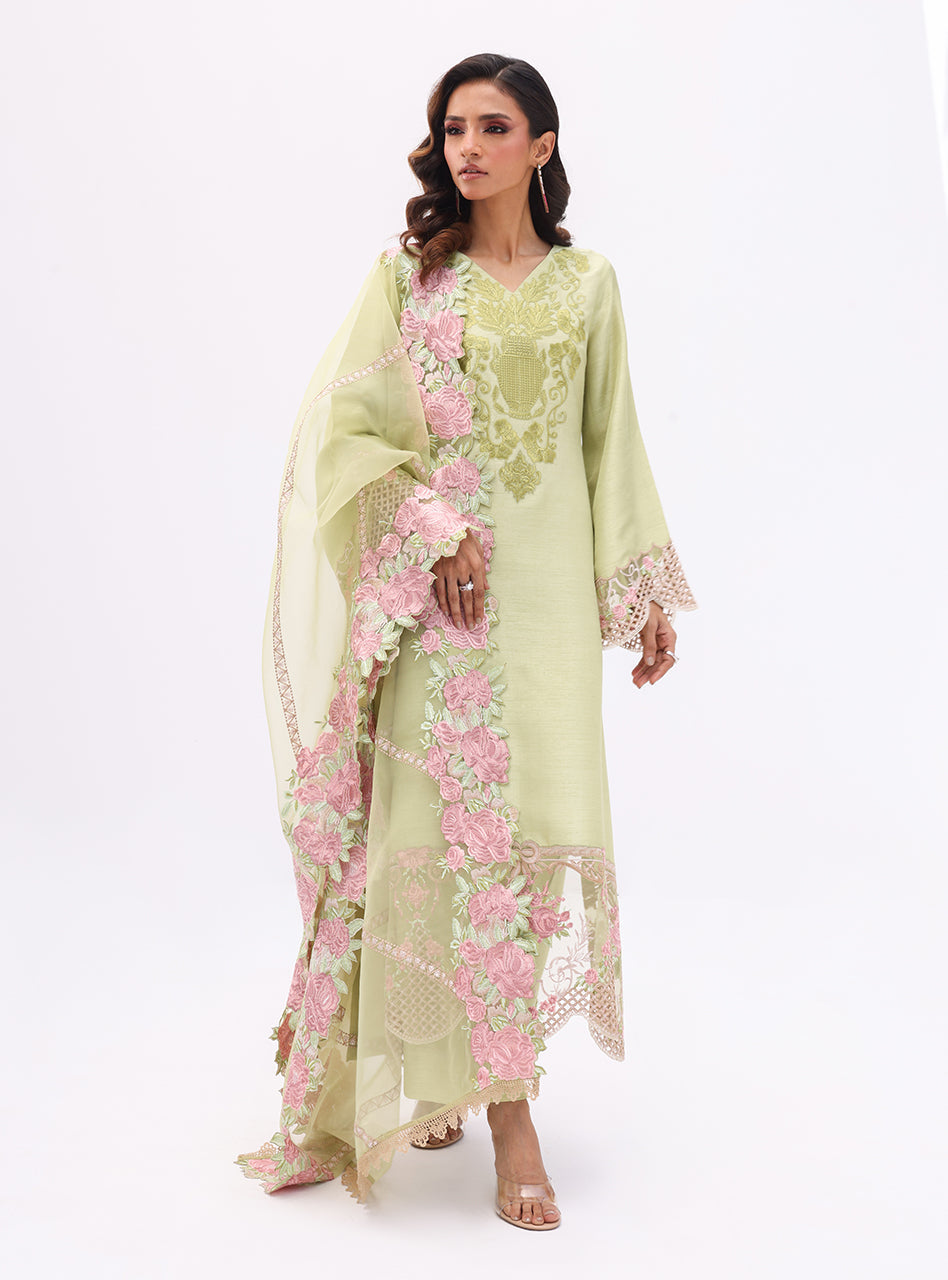 Zainab Chottani | Luxury Pret | TRANQUIL MIST by Zainab Chottani - Designer Dress - Type: Ladies Clothes - Available at Libayah - 100% Original