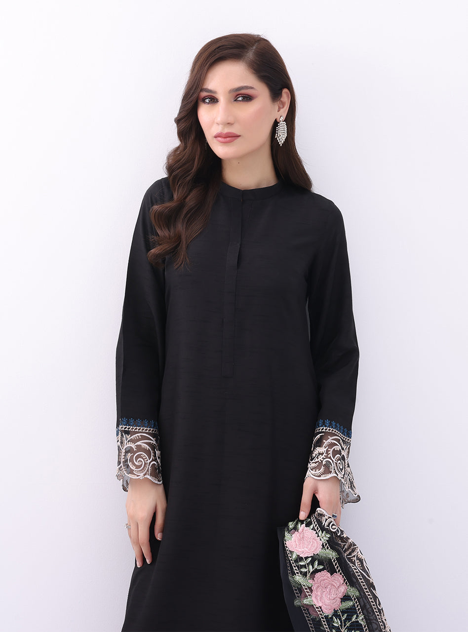 Zainab Chottani | Luxury Pret | EBONY WAVE by Zainab Chottani - Designer Dress - Type: Ladies Clothes - Available at Libayah - 100% Original