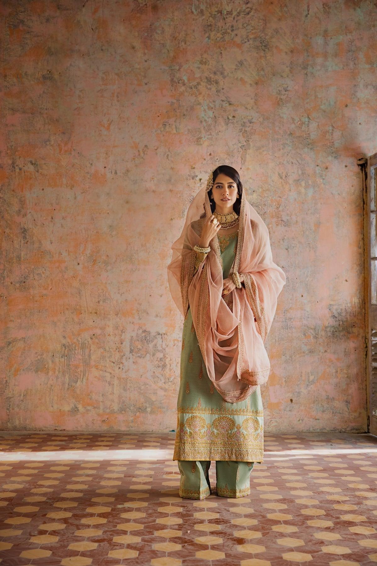 Erum Khan | Umaima Eid Edit | DARAKSHAN by Erum Khan - Designer Dress - Type: Ladies Clothes - Available at Libayah - 100% Original