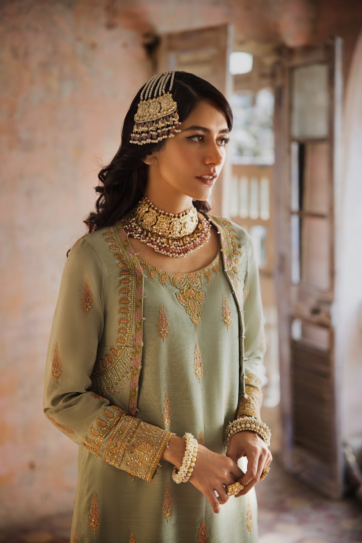 Erum Khan | Umaima Eid Edit | DARAKSHAN by Erum Khan - Designer Dress - Type: Ladies Clothes - Available at Libayah - 100% Original