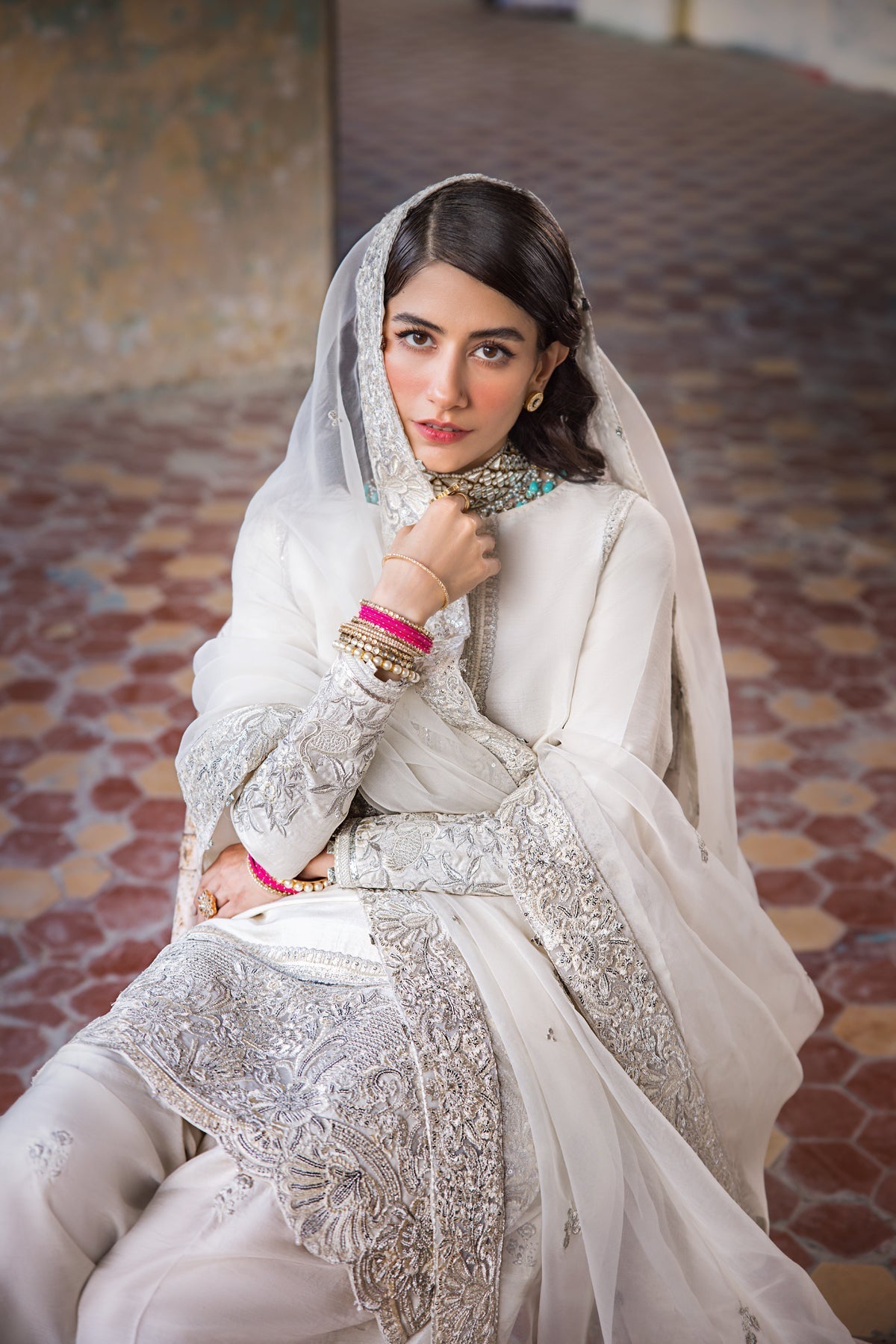 Erum Khan | Umaima Eid Edit | Hoorain by Erum Khan - Designer Dress - Type: Ladies Clothes - Available at Libayah - 100% Original
