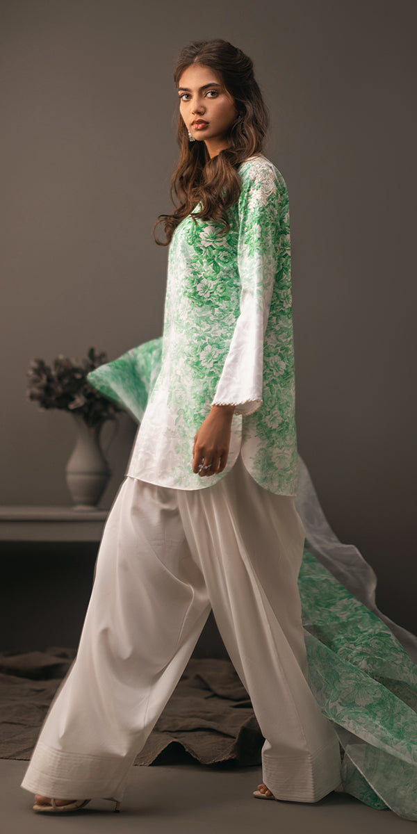 Erum Khan | Beyond Basic | VIVID ELEGANCE by Erum Khan - Designer Dress - Type: Ladies Clothes - Available at Libayah - 100% Original
