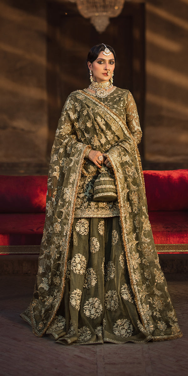 Erum Khan | Jahan Wedding Formals | MALIKA JAN by Erum Khan - Designer Dress - Type: Ladies Clothes - Available at Libayah - 100% Original