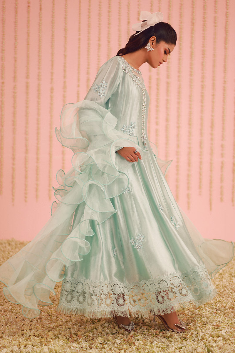 Chic Ophicial | Ruffles Collection | Mint Haze by Chic Ophicial - Designer Dress - Type: Ladies Clothes - Available at Libayah - 100% Original