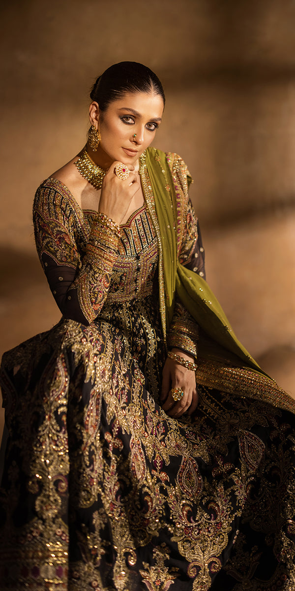 Erum Khan | Jahan Wedding Formals | LEELA by Erum Khan - Designer Dress - Type: Ladies Clothes - Available at Libayah - 100% Original