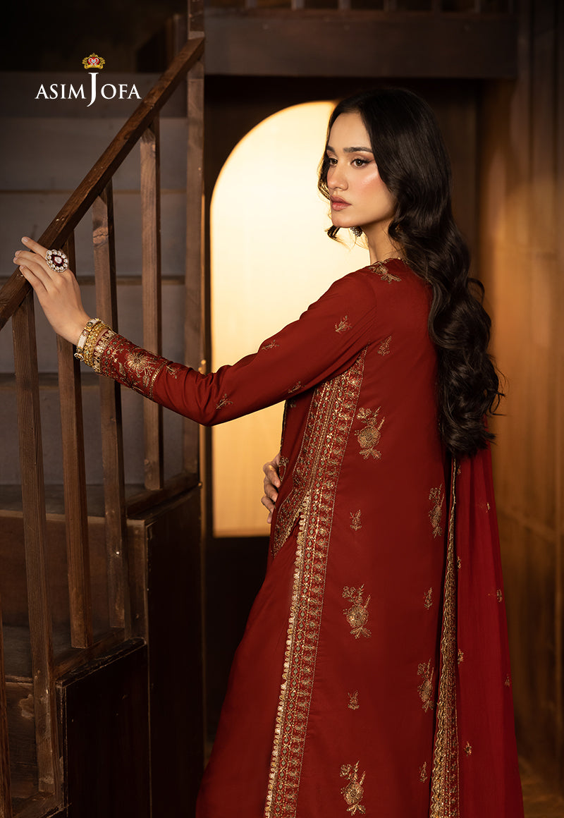 Asim Jofa | Festive Collection 25 | AJLLF-18 by Asim Jofa - Designer Dress - Type: Ladies Clothes - Available at Libayah - 100% Original