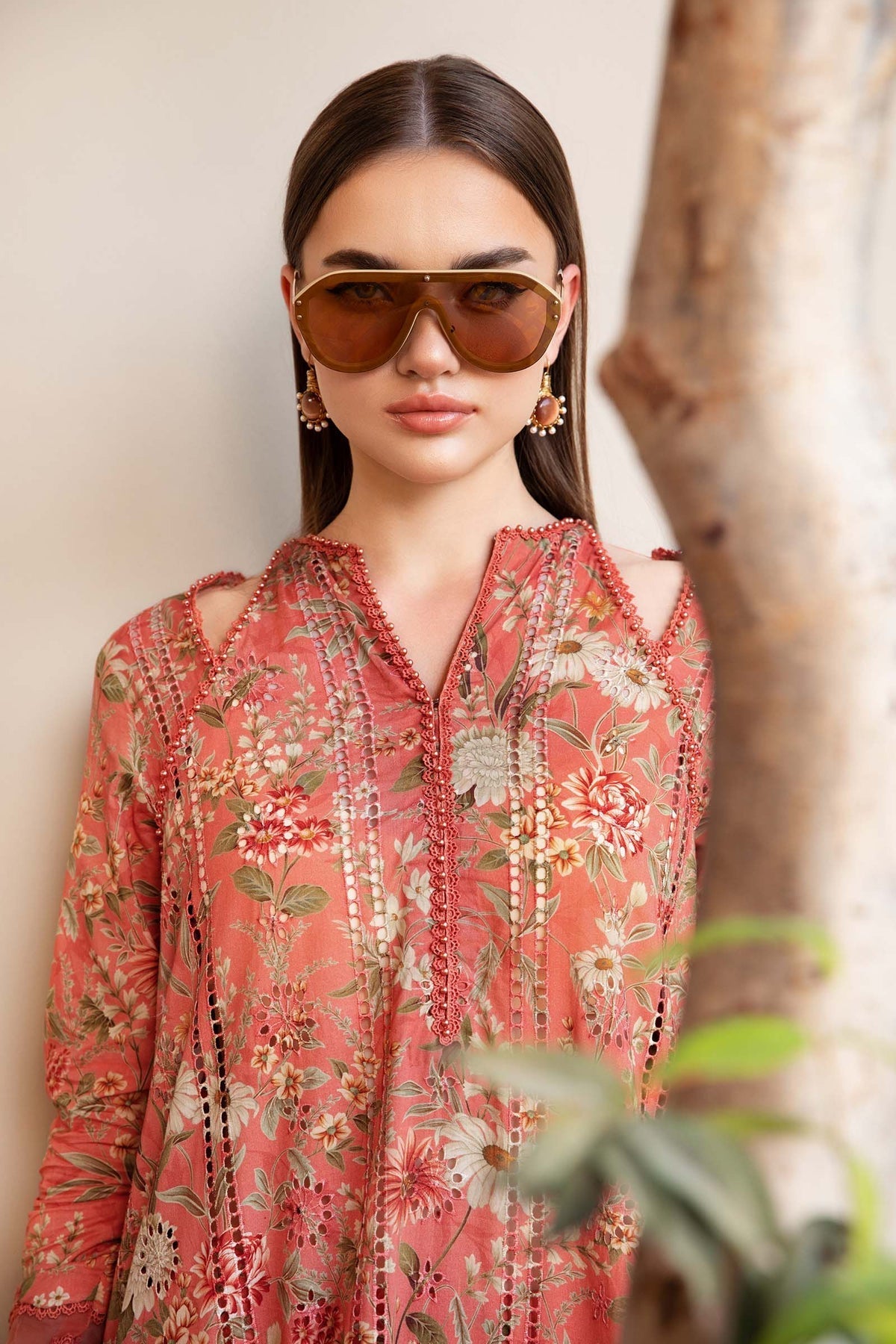 Maria B | M Prints 25 | MPT-2508-A by Maria B - Designer Dress - Type: Ladies Clothes - Available at Libayah - 100% Original