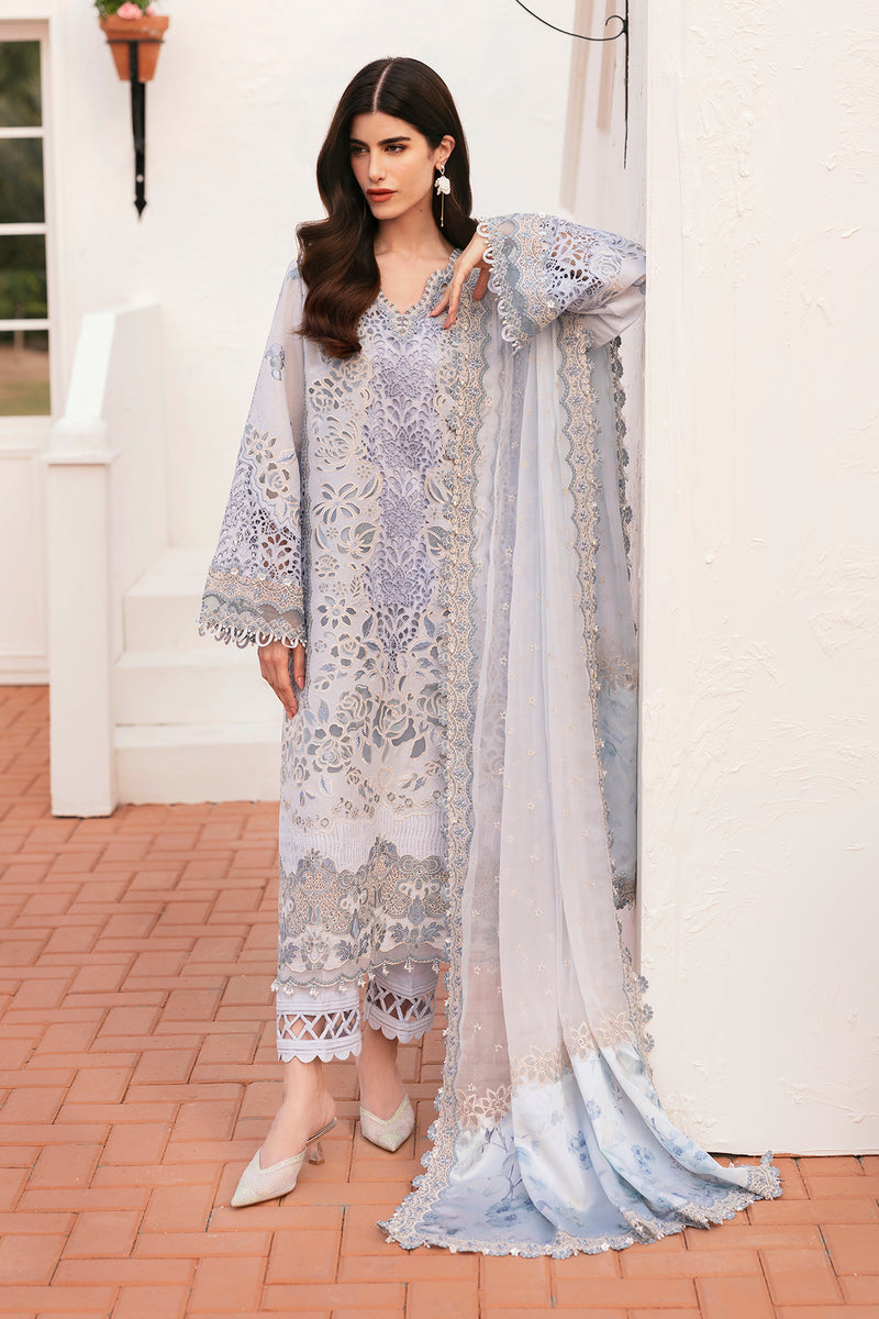 Baroque | Eid Lawn 25 | EL-D02 by Baroque - Designer Dress - Type: Ladies Clothes - Available at Libayah - 100% Original