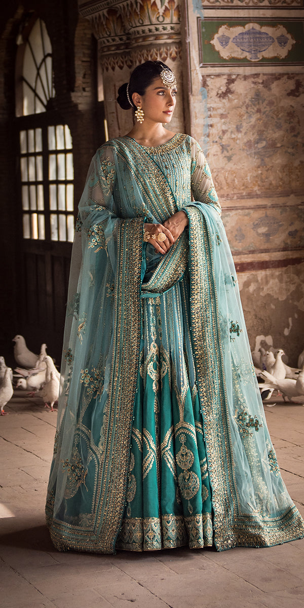 Erum Khan | Jahan Wedding Formals | FEROZA by Erum Khan - Designer Dress - Type: Ladies Clothes - Available at Libayah - 100% Original