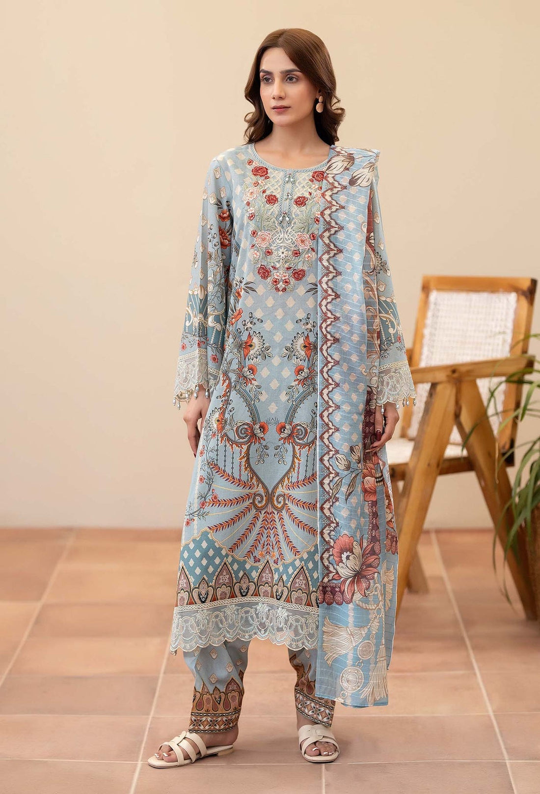 Adans Libas | Prints Eid Edit | 26671 by Adans Libas - Designer Dress - Type: Ladies Clothes - Available at Libayah - 100% Original