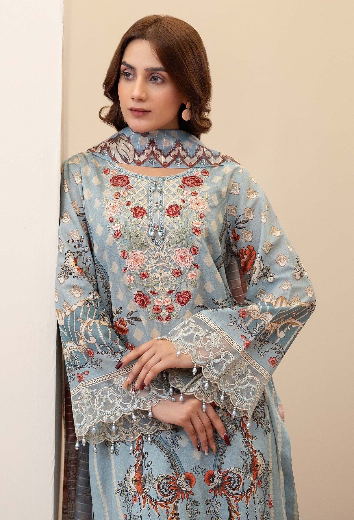 Adans Libas | Prints Eid Edit | 26671 by Adans Libas - Designer Dress - Type: Ladies Clothes - Available at Libayah - 100% Original