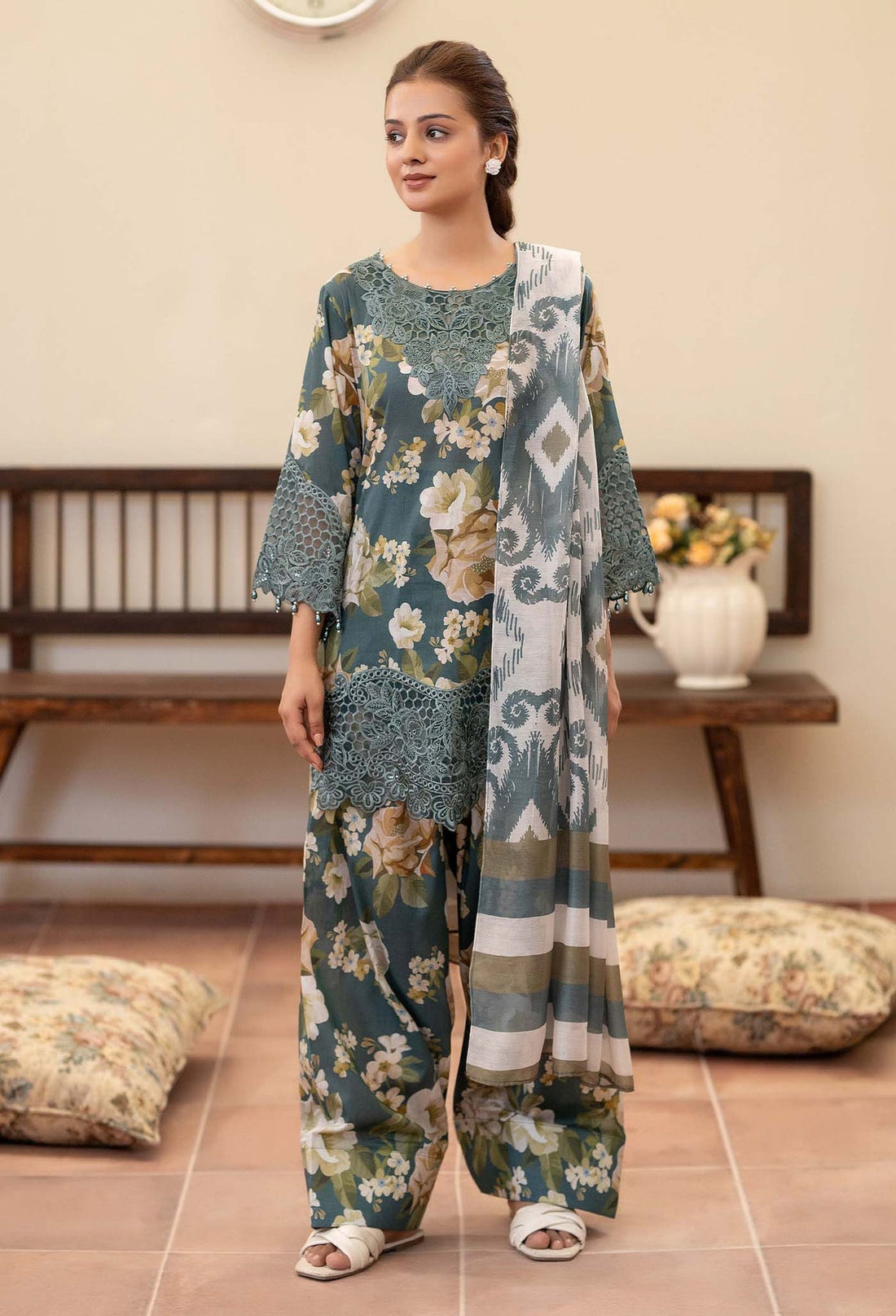 Adans Libas | Prints Eid Edit | 26672 by Adans Libas - Designer Dress - Type: Ladies Clothes - Available at Libayah - 100% Original
