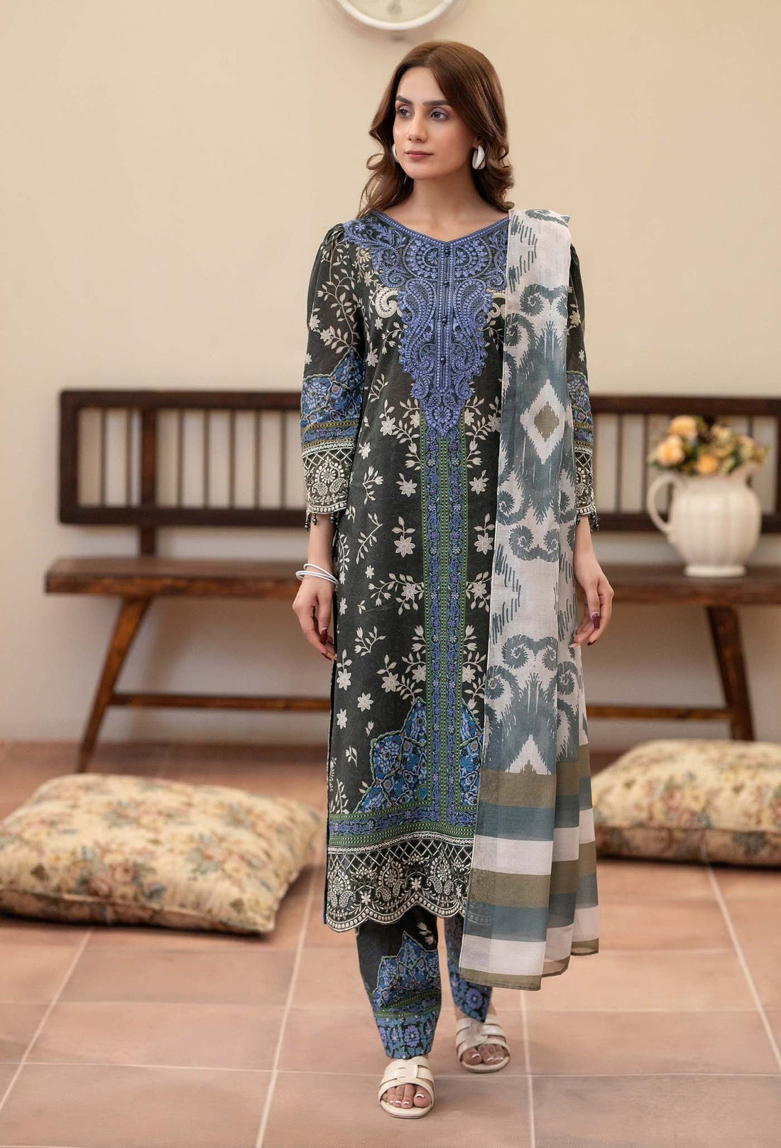 Adans Libas | Prints Eid Edit | 26673 by Adans Libas - Designer Dress - Type: Ladies Clothes - Available at Libayah - 100% Original
