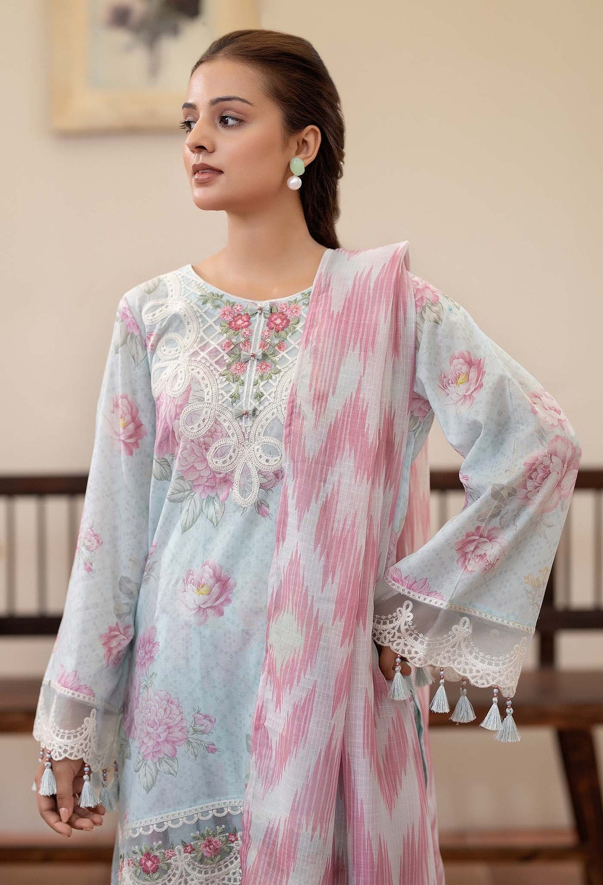 Adans Libas | Prints Eid Edit | 26680 by Adans Libas - Designer Dress - Type: Ladies Clothes - Available at Libayah - 100% Original