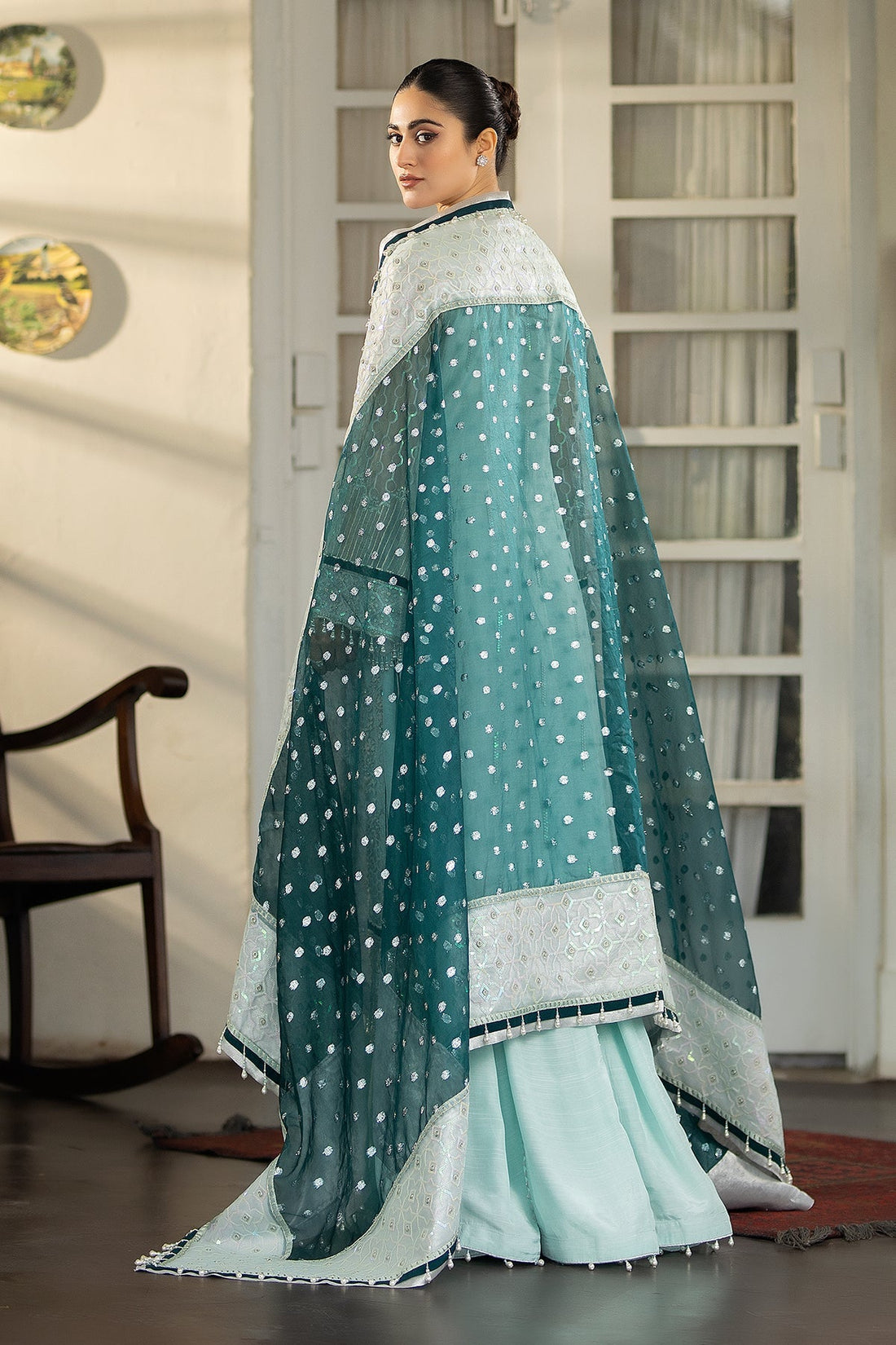 Raeesa Premium | Dehleez Formals | DL-1022 Afsaana -E- Poshak by Raeesa Premium - Designer Dress - Type: Formal - Available at Libayah - 100% Original