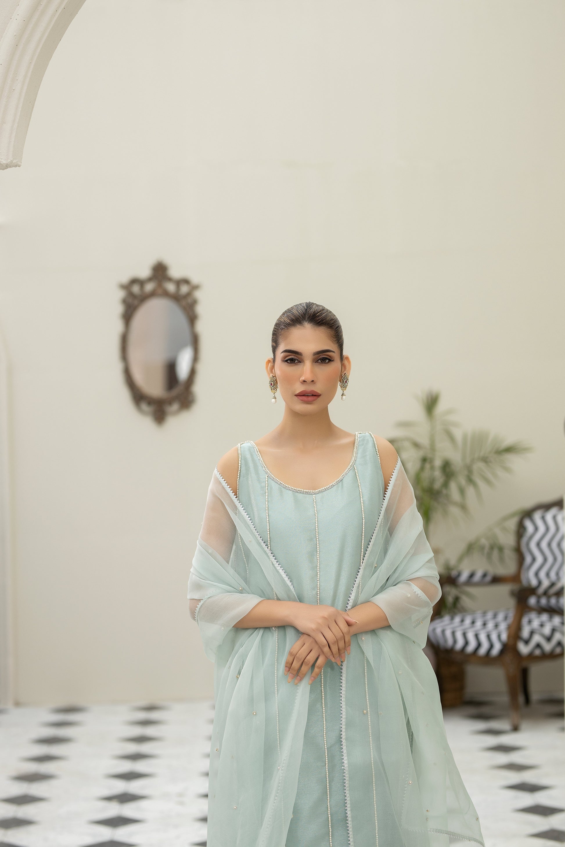 Purple haze Pret Studio | Noubahar Luxury Formals | Aquamarine by Purple Haze - Designer Dress - Type: Ladies Clothes - Available at Libayah - 100% Original