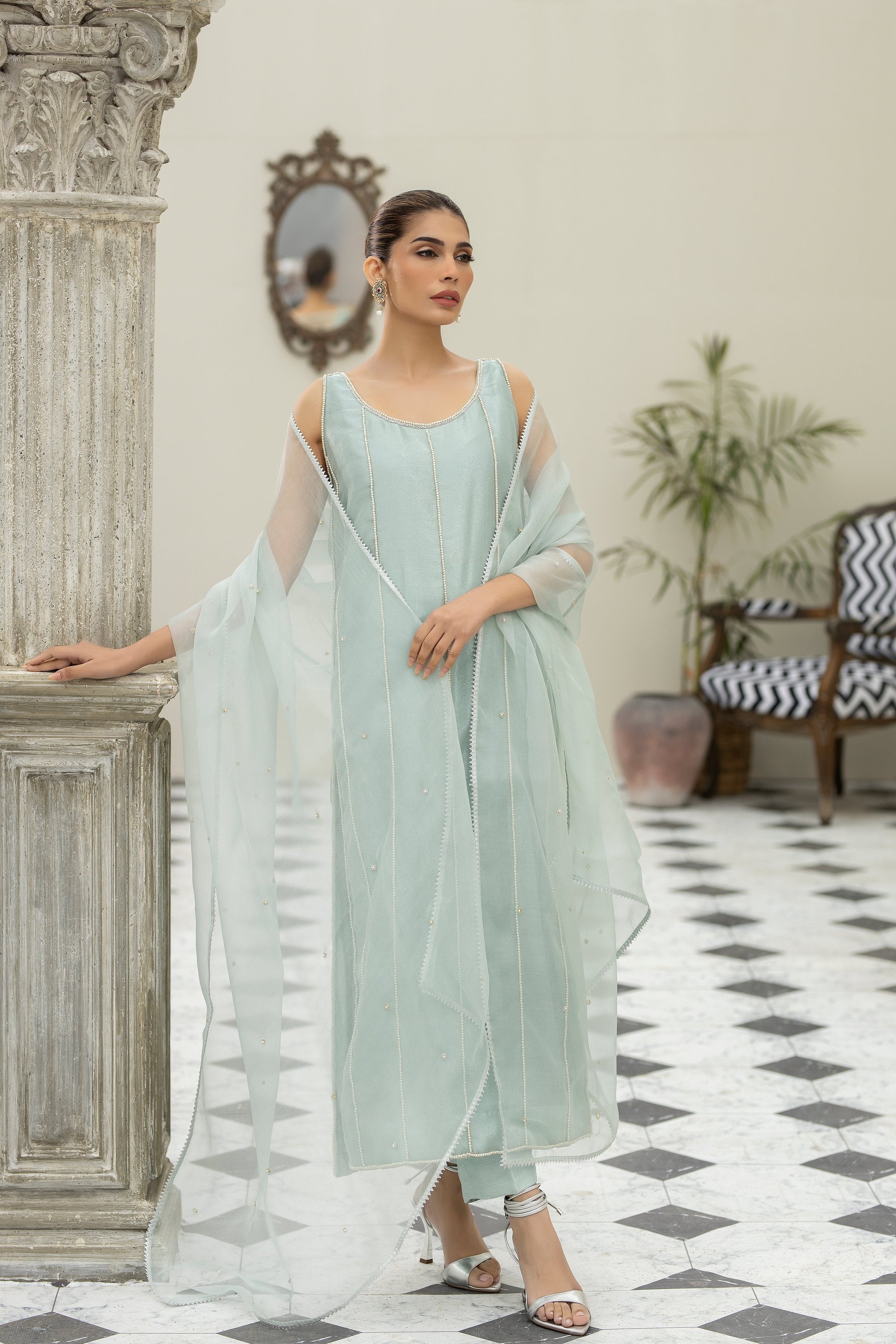Purple haze Pret Studio | Noubahar Luxury Formals | Aquamarine by Purple Haze - Designer Dress - Type: Ladies Clothes - Available at Libayah - 100% Original