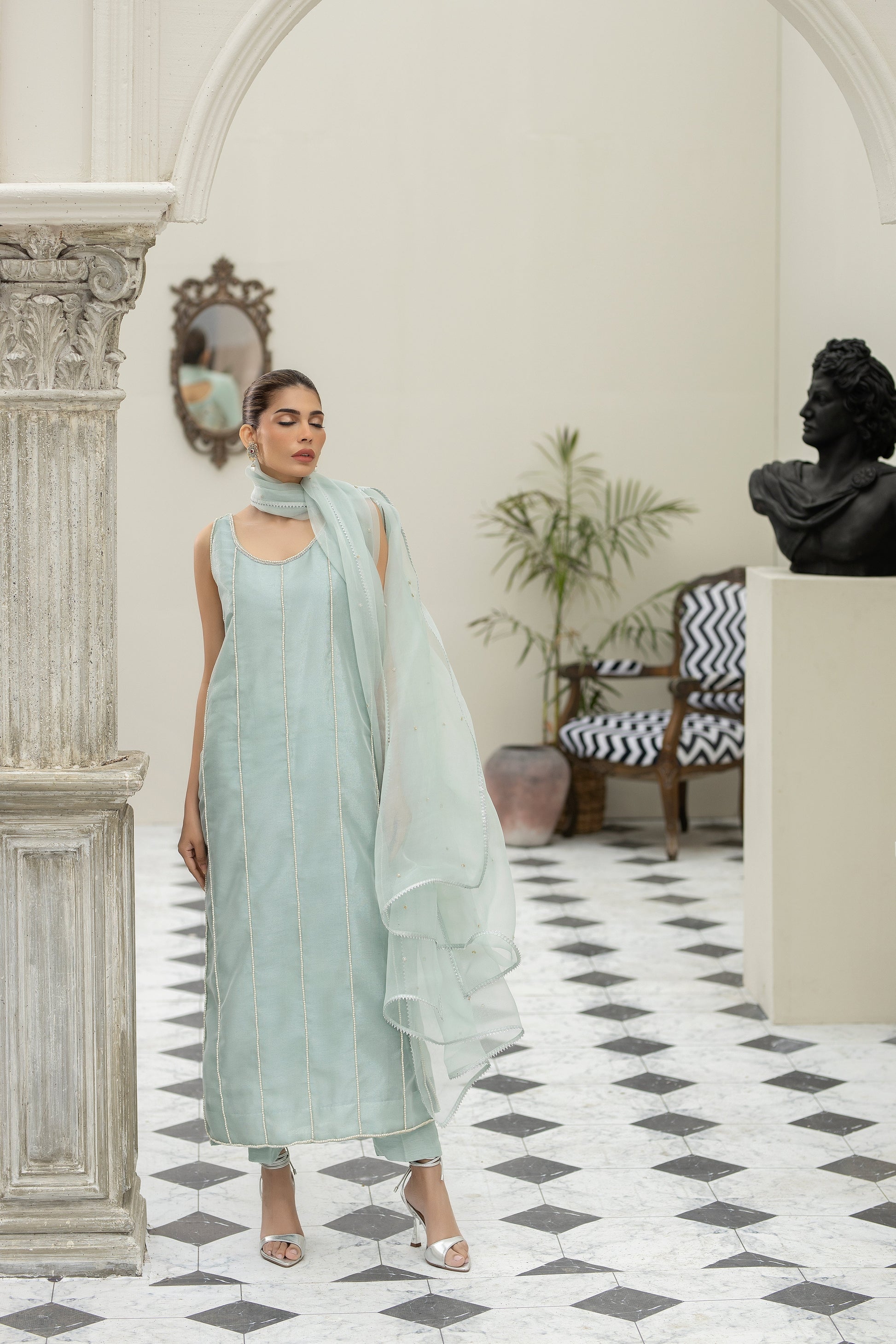 Purple haze Pret Studio | Noubahar Luxury Formals | Aquamarine by Purple Haze - Designer Dress - Type: Ladies Clothes - Available at Libayah - 100% Original