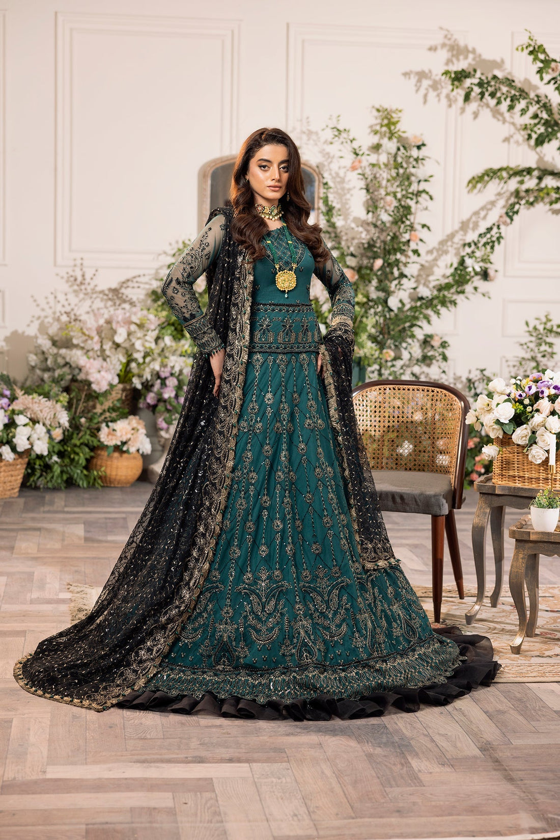 House of Nawab | Azalea Luxury Formals | DAAVRI by House of Nawab - Designer Dress - Type: Formal - Available at Libayah - 100% Original